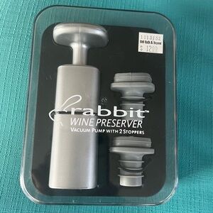 Rabbit Wine Preserver Vacuum Pump